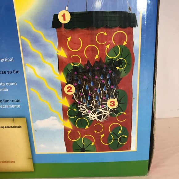 Topsy Turvy Upside Down Strawberry Planter  As Seen On TV  Easy Outdoor Gardenin - Picture 4 of 5